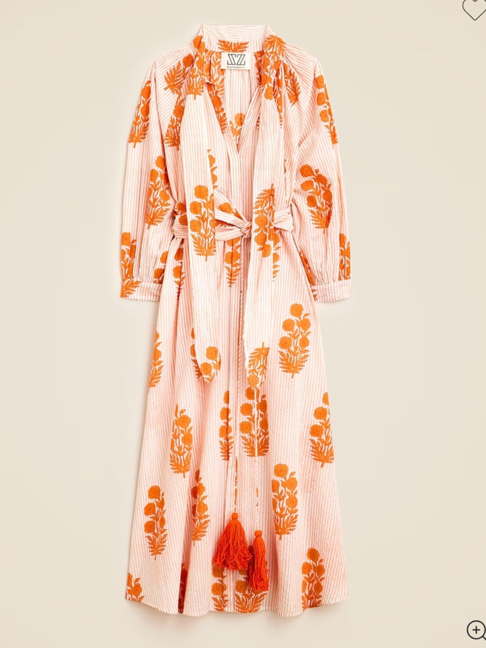 Jcrew/ SZ Block prints dress